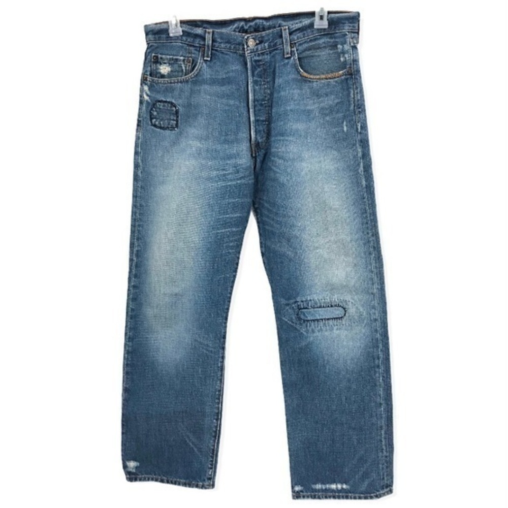 LEVI’S Custom Tailored/Distressed 501 Jeans